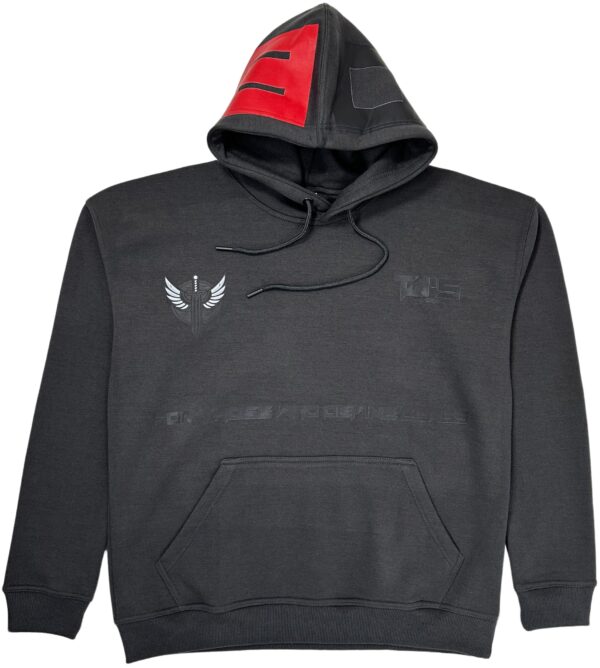 DARK GREY HOODIE - Dropshoulder, Oversize