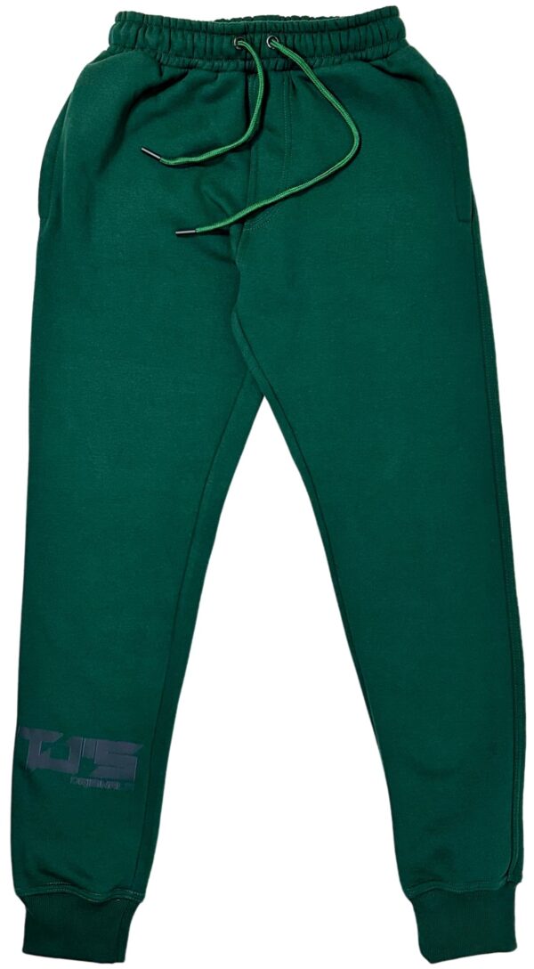 DARK GREEN JOGGER PANTS - Comfort Fit