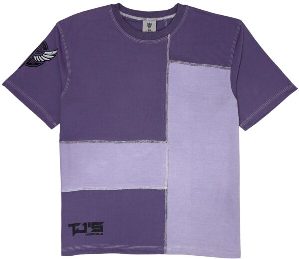 LAVENDER PANEL T-SHIRT - Relax Fit