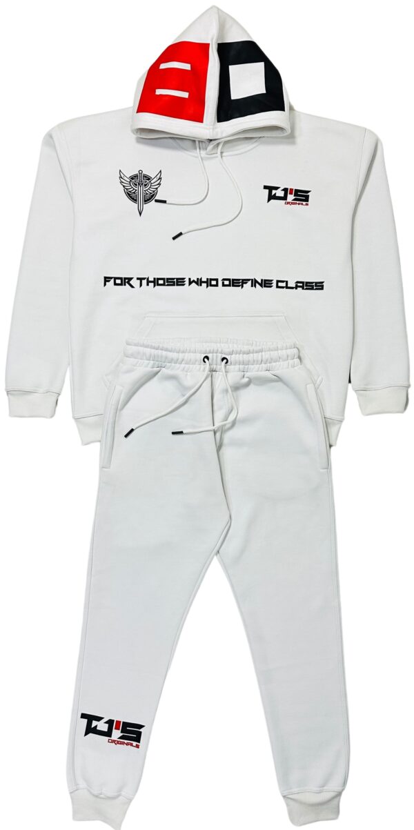 EXCLUSIVE WHITE CO-ORD SET - Comfort Fit