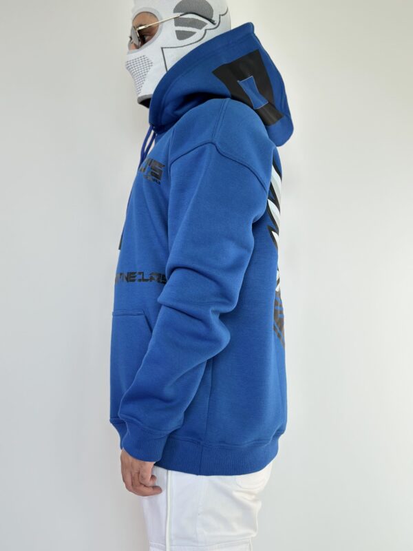 ROYAL BLUE HOODIE - Dropshoulder, Oversize - Image 11