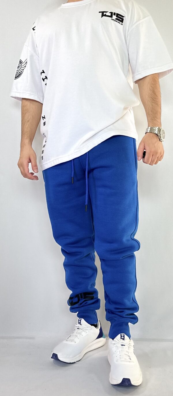 ROYAL BLUE JOGGER PANTS - Comfort Fit - Image 3