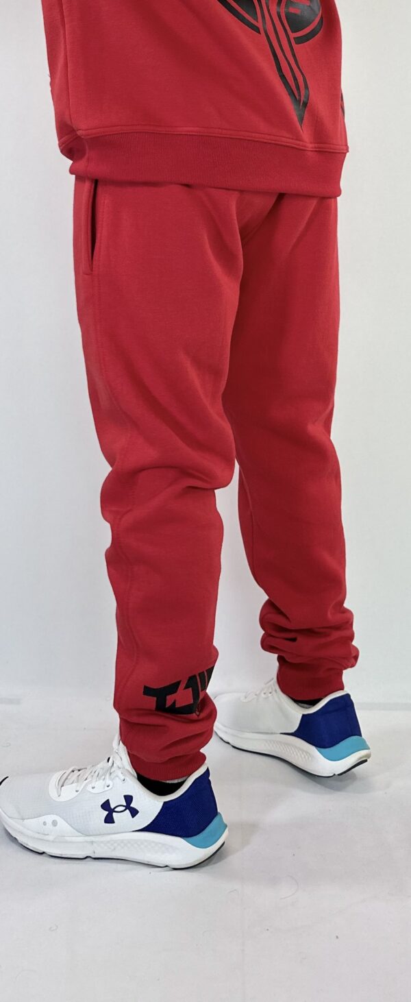 RED JOGGER PANTS - Comfort Fit - Image 6