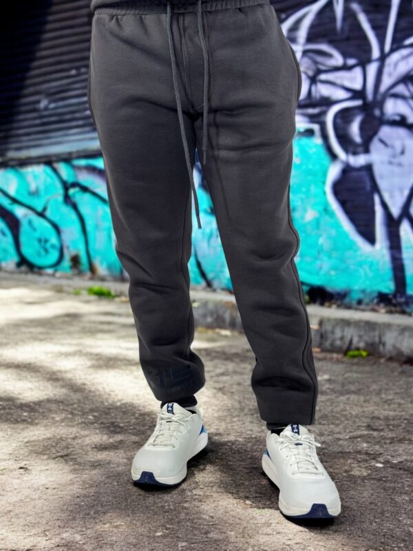 DARK GREY JOGGER PANTS - Comfort Fit - Image 5