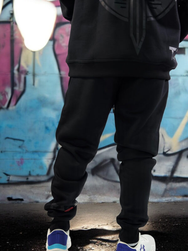 BLACK JOGGER PANTS - Comfort Fit - Image 7