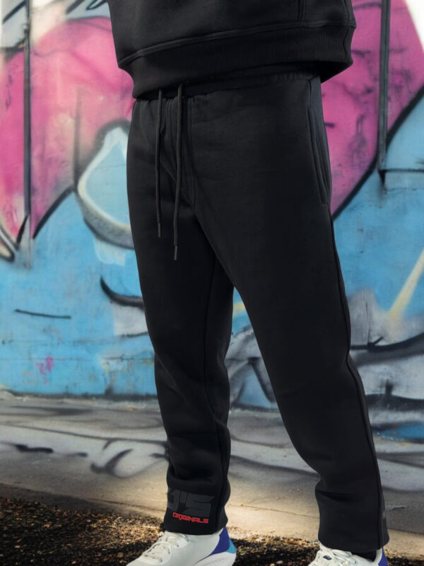 BLACK JOGGER PANTS - Comfort Fit - Image 5